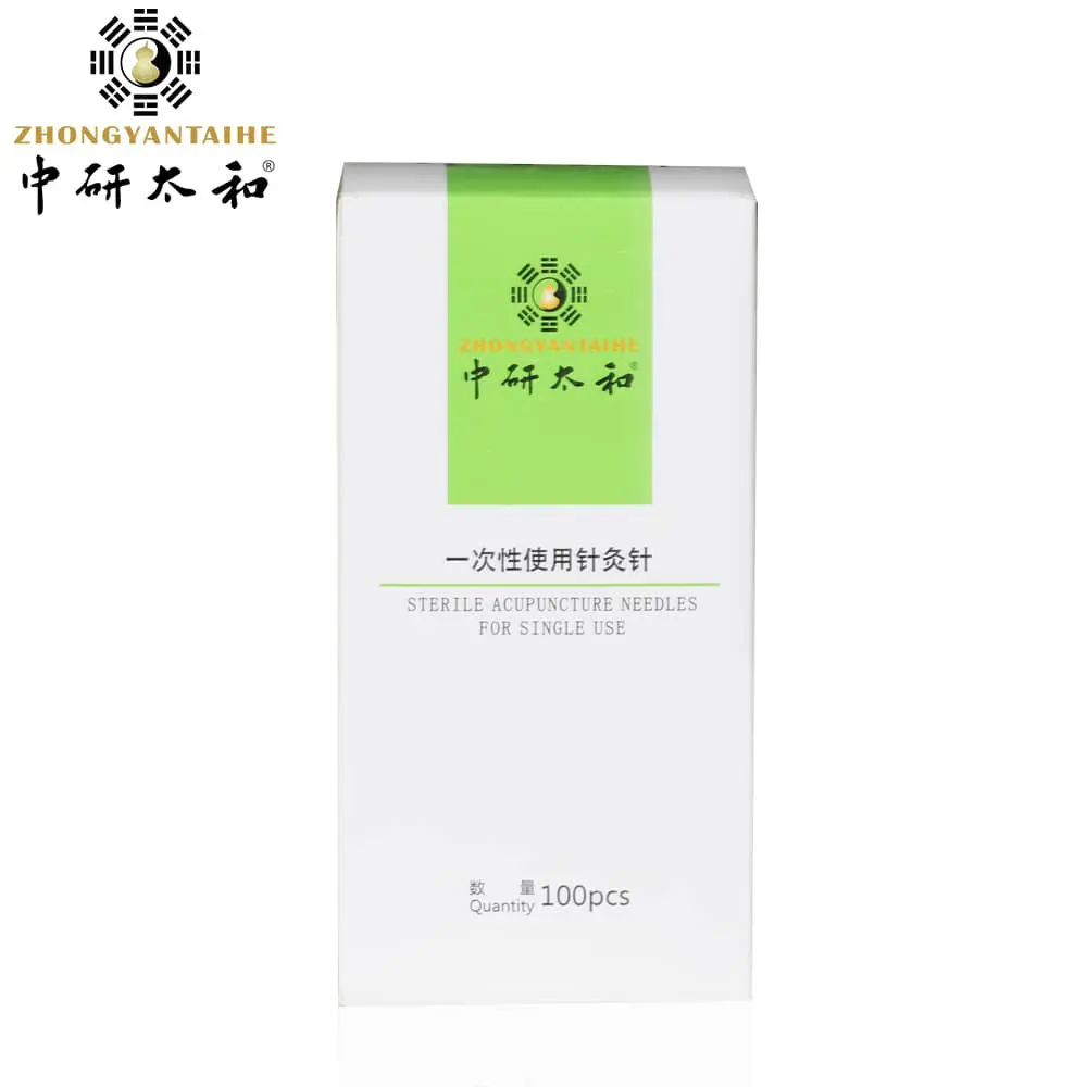 (100/Box) Aiguilles Acupuncture Zhongyan Taihe 0,30x75mm